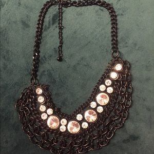 Black chain necklace